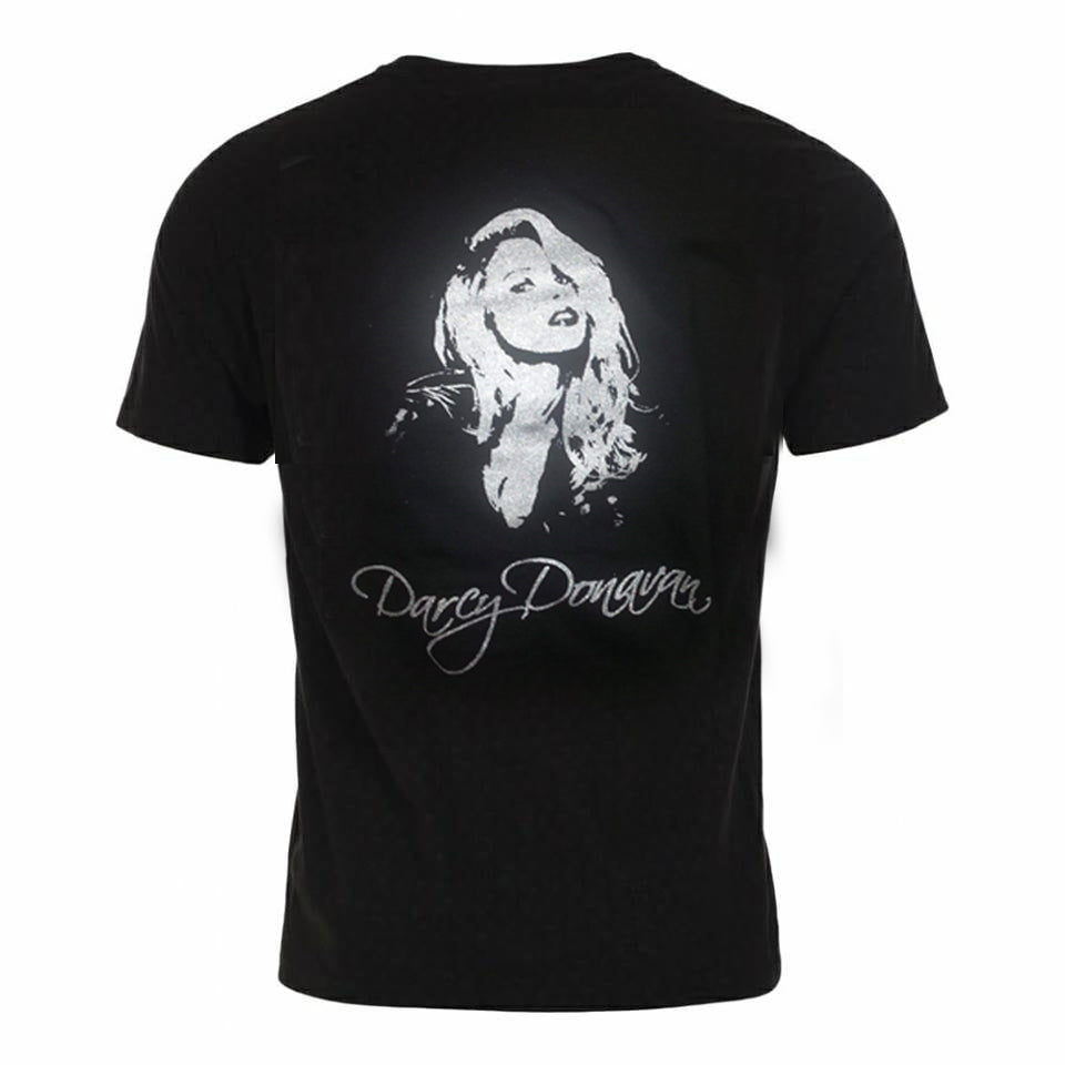 Darcy Donavan Silver and Black T-Shirt