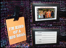 Darcy Donavan "Anchorman" Luggage Tag & Autographed 8x10 Photo