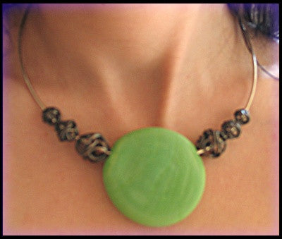 M's Magical Creations- Exclusive Italian Stone Necklace