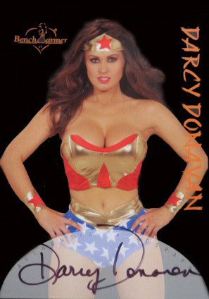 Super Rare Limited Edition Bench Warmer Trading Card 2004 - Wonder Woman