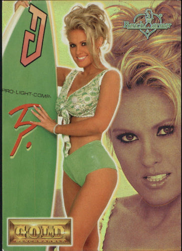 Limited Edition Bench Warmer Trading Card # 60 - METALLIC GOLD EDITION